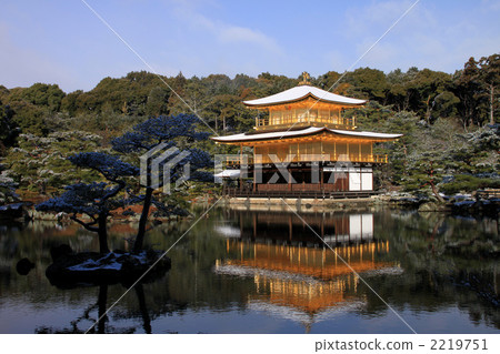 Kinkakuji Snow scene Kinkakuji Snow scene 2219751