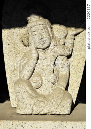 地藏菩薩 石頭建造 石佛像 2220117