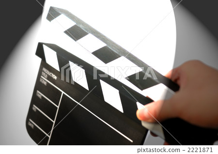 Caution) Please read comments. Image of the clapperboard. 2221871