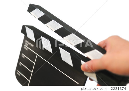 Caution) Please read comments. Image of the clapperboard. 2221874