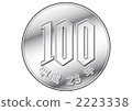 Heisei era13 year 100 jpy 2223338