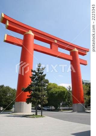 Heian Shrine Otorii Heian Shrine Otorii 2223343