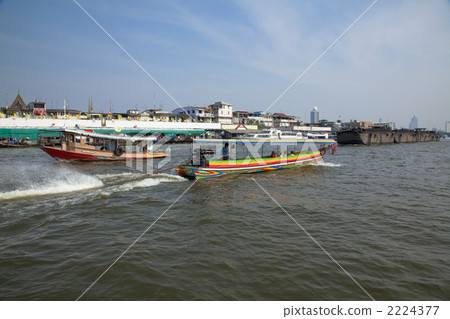 在湄南河上的噴射船 在湄南河上的噴射船 2224377