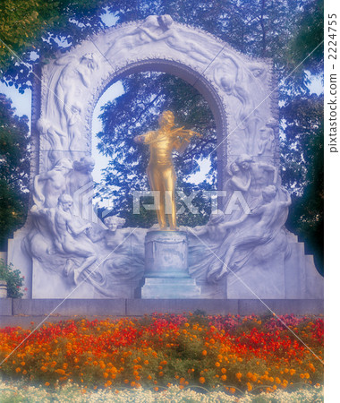 維也納的約翰施特勞斯雕像 維也納的約翰施特勞斯雕像 2224755