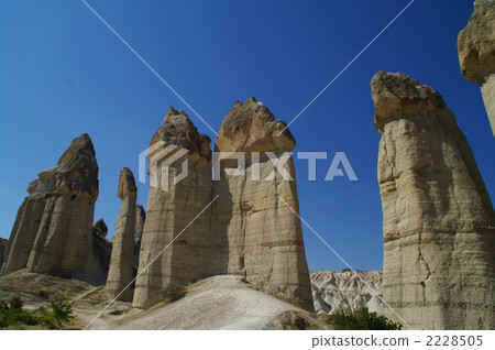 土耳其卡帕多西亞的岩層 2228505