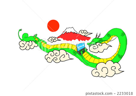 Dragon using a personal computer Dragon using a personal computer 2233018