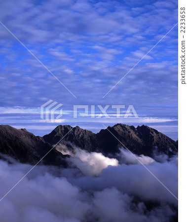 Hodaka mountain range from Mt. Hodaka mountain range from Mt. 2233658