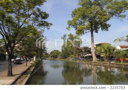 Moat of Old City of Chiang Mai 2235783