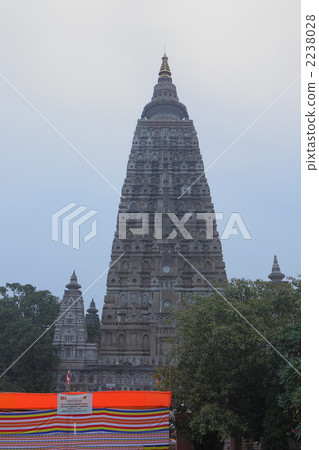 Bhuttagaya的Mahabodie寺廟小組 2238028