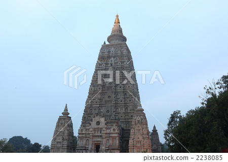 Bhuttagaya的Mahabodie寺廟小組 2238085