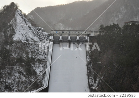 makio dam, dam, snow mountain 2239585