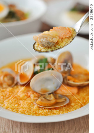 Couscous seafood soup Couscous seafood soup 2239649