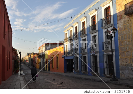 Morning streets of Oaxaca 2251736