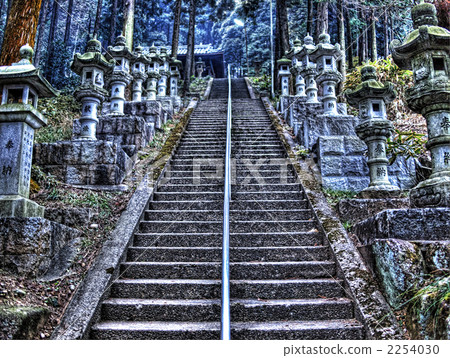 stone lantern, stone steps, stair 2254030