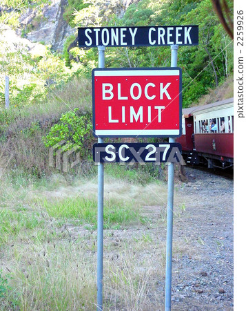 Australian mountaineering train sign Australian mountaineering train sign 2259926