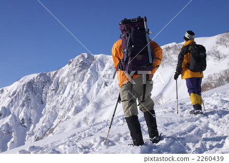 Climbing Mount Fuyama Ridge (20060101-019) 2260439