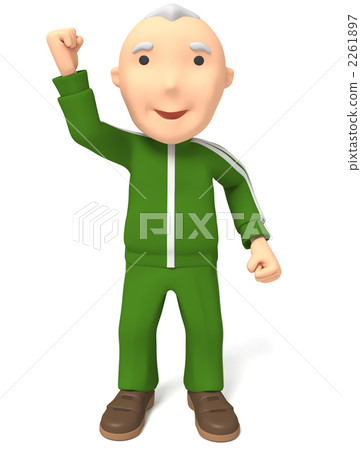 Energetic senior Energetic senior 2261897