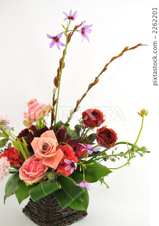 floral arrangement, japanese flower arrangement, living room 2262201
