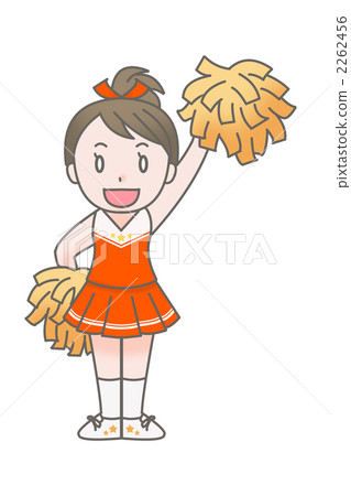 Cheerleader - Stock Illustration [2262456] - PIXTA