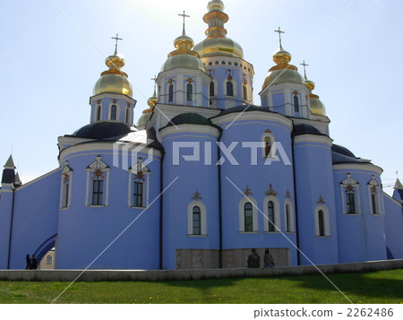 Russian church in Kiev (St Mikhail Basilica) 2262486