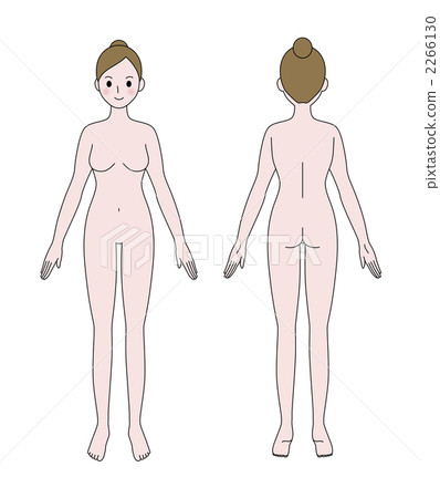 front, front view, nude 2266130