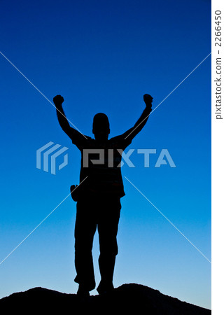 山頂 頂部 頂端 2266450