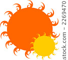 The sun (orange · yellow) 2269470