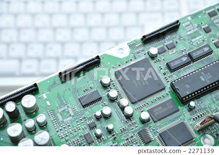 motherboard, an electric circuit, printed circuit board 2271139