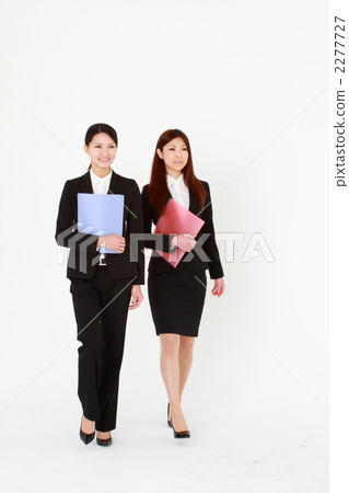 Walking business woman Walking business woman 2277727