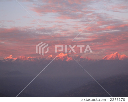 Himalayas of sunset 2278170