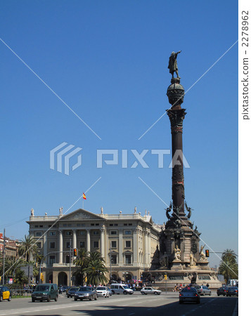 Tower of Columbus in Barcelona Tower of Columbus in Barcelona 2278962