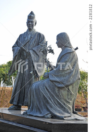 Kyoto Katsuruji Castle Tadayoshi Hosokawa · Garasha statue 2281812