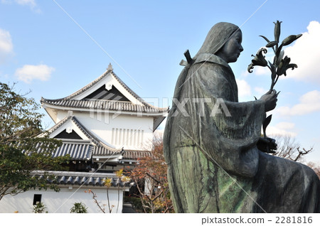 Karasuto Temple Castle Garasha Statue 2281816