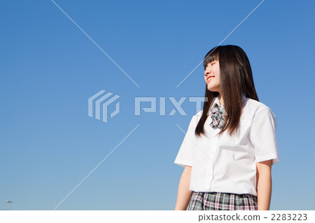 上半身 長頭髮 長髮 2283223