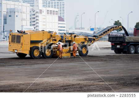 Stock Photo: scraper, scrapers, automobile