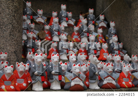 伏見稲荷 狐狸 石像 2284015