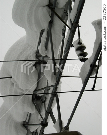 Niigata station is fighting heavy snowfall 2287500