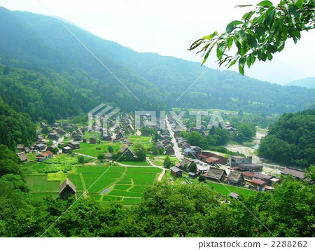 hagi-machi village, shirakawa-go, shirakawago 2288262