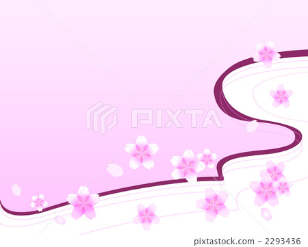 Cherry blossoms and running water Cherry blossoms and running water 2293436