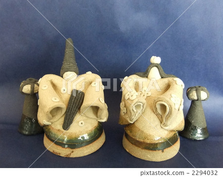 set of dolls on display, dolls for girl's festival, annual event 2294032