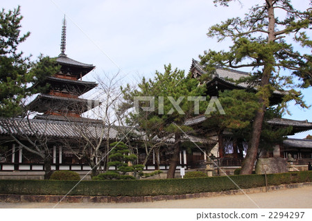 法隆寺正門 法隆寺正門 2294297