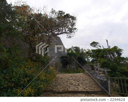 Nakagusuku城堡拖曳/裡面城堡 Nakagusuku城堡拖曳/裡面城堡 2294628