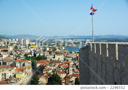 View from Fort St. Michael of Sibenik 2296552