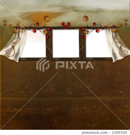 用相框裝飾的背景 用相框裝飾的背景 2300300