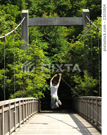 jumping woman 2303804