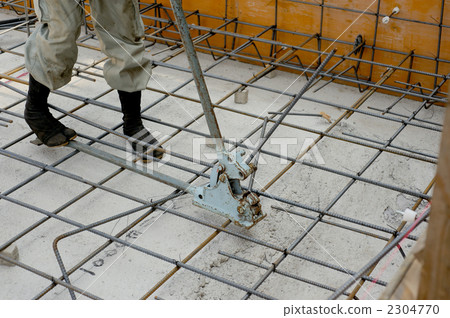 Work of bending rebar 2304770