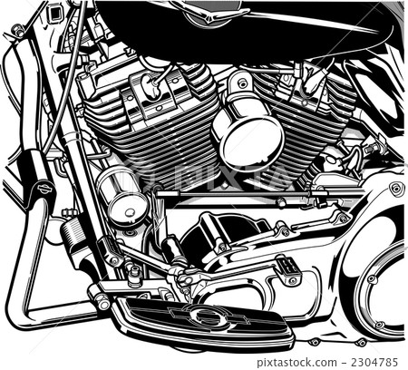 an engine, american, two wheel 2304785