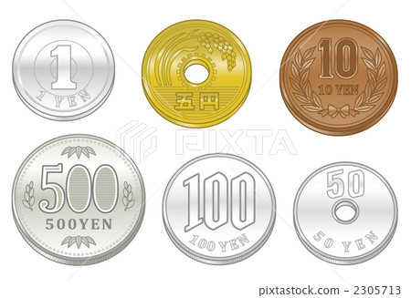 Japanese coins 2305713
