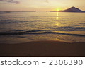 在海中的日落 2306390