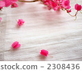 Pink flowers and white cloth 2308436